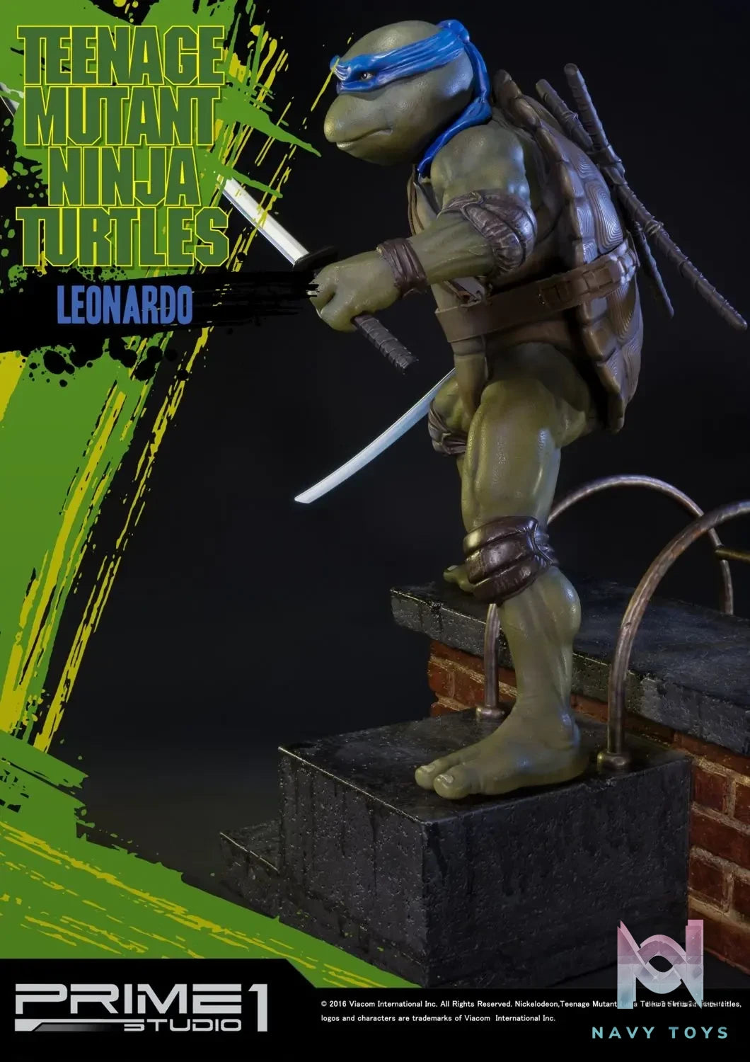 Prime 1 Studio – Museum Masterline Teenage Mutant Ninja Turtles Classic(1990) Leonardo MMTMNT1990-02 (Licensed)