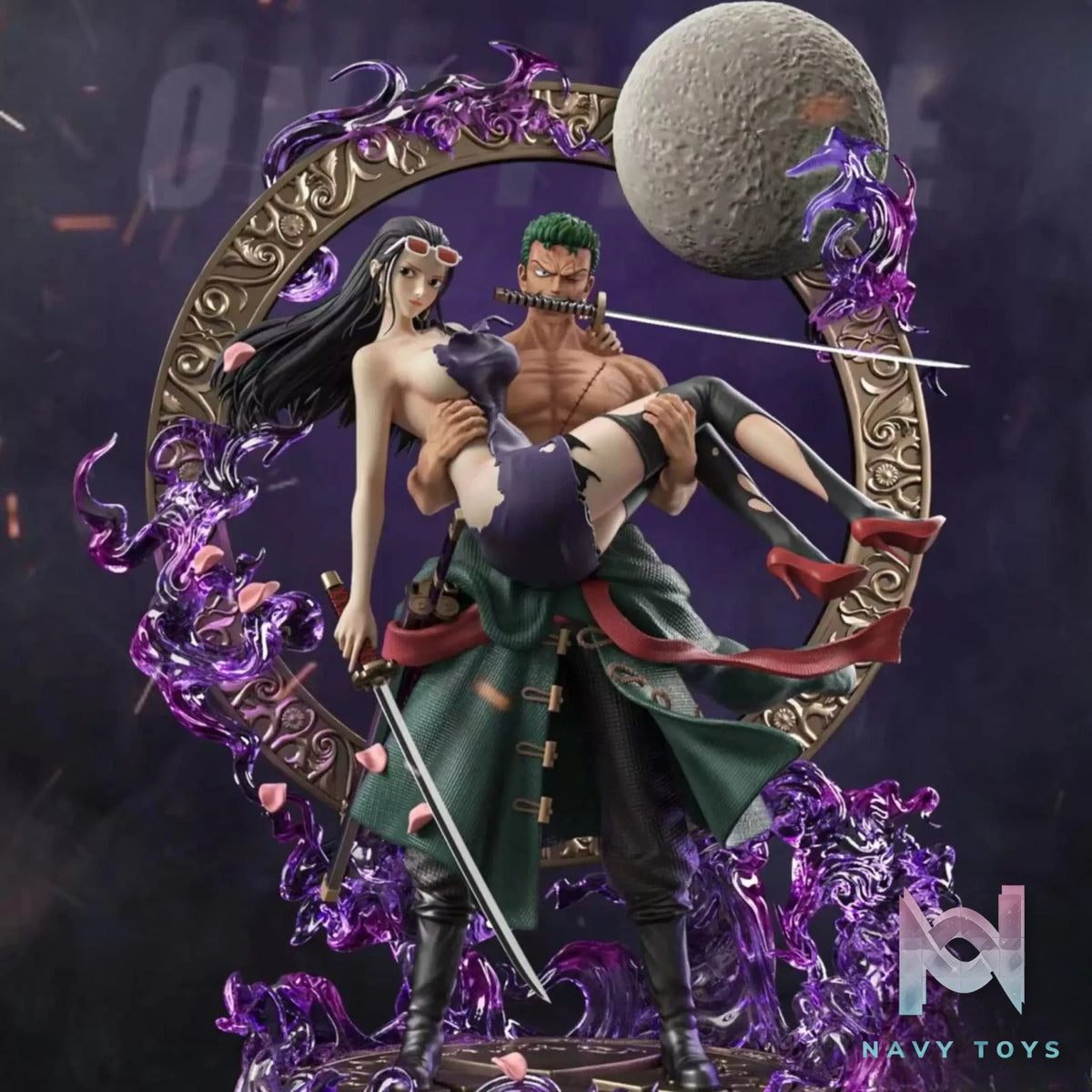 Yuguang Cultural Creative Design Studio – One Piece Roronoa Zoro and Nico Robin