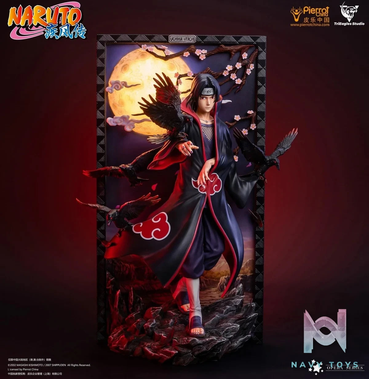 Uchiha Itachi resin statue trieagles studio anime figure