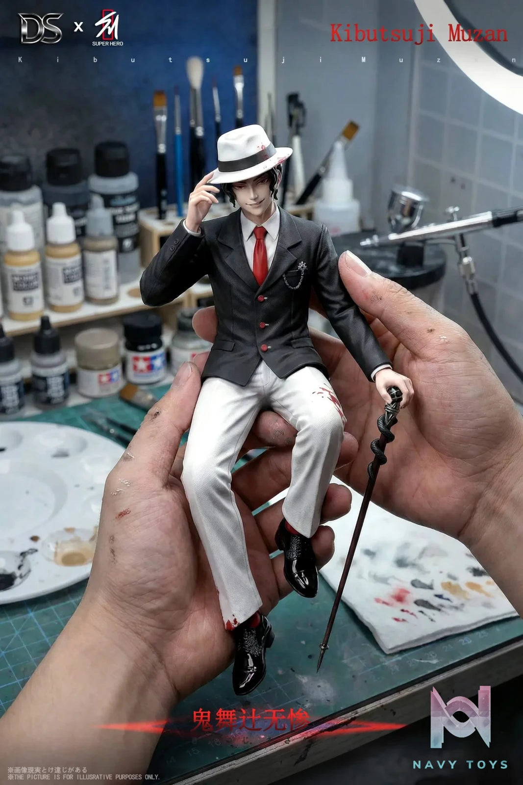 DS Studio X SUPER HERO Studio – Suit Series #01 Muzan Kibutsuji Demon Slayer