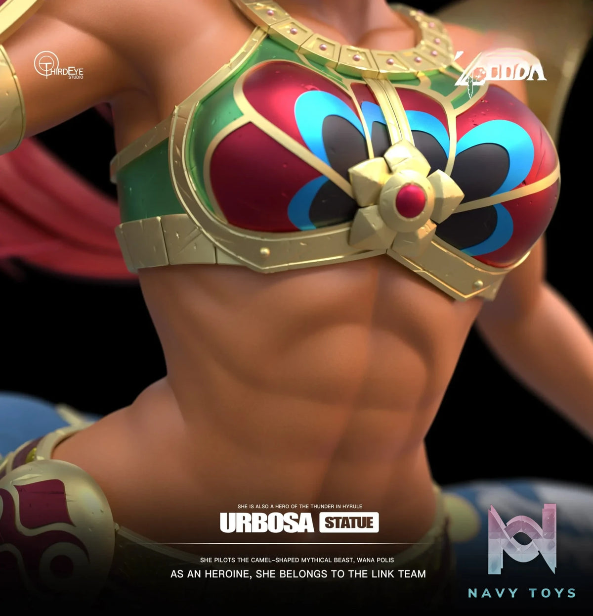 Third Eye Studio – Urbosa Four Champion #4 The Legend of Zelda