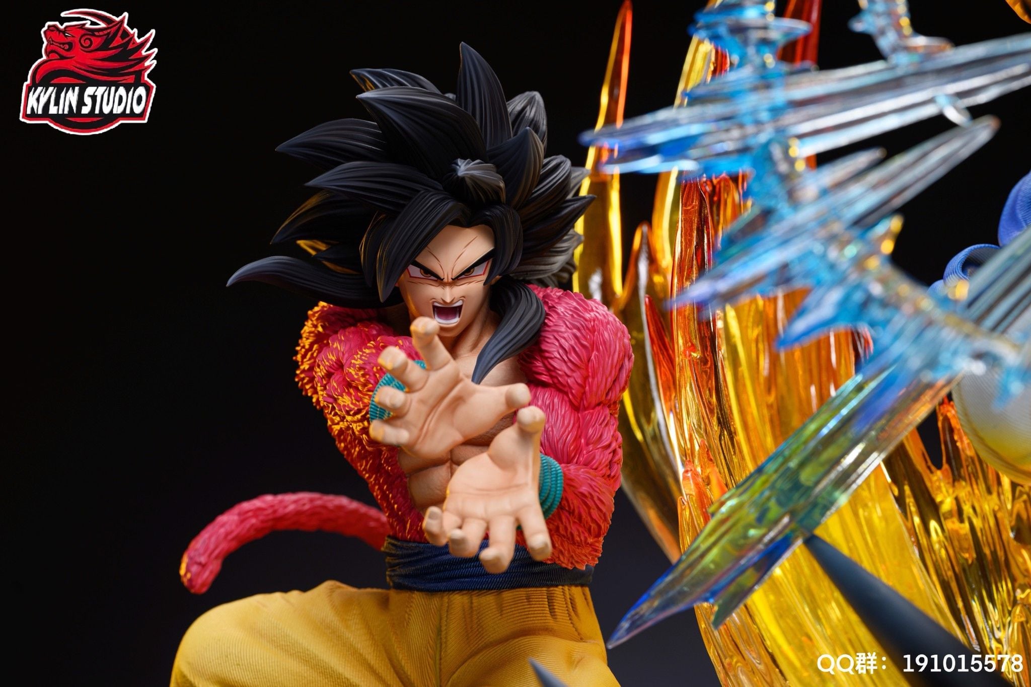 Gogeta SSJ4 vs Syn Shenron - Dragonball - Kylin Studio resin statue Kylin Studio anime figure