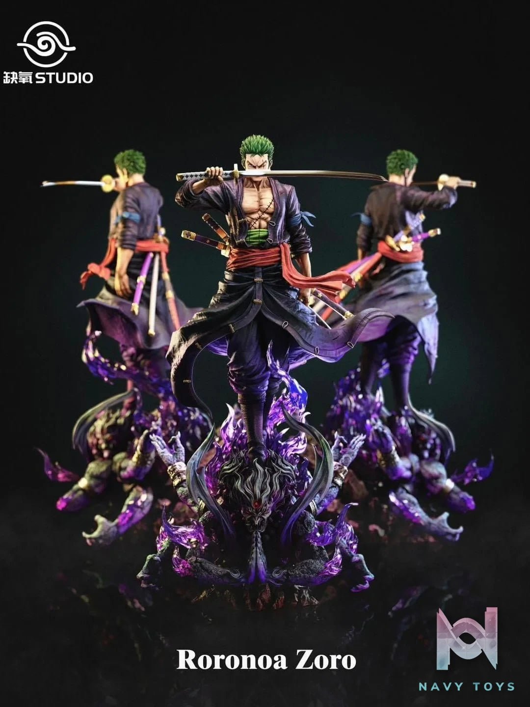 Roronoa Zoro - One Piece - QueYang Studio resin statue QueYang Studio anime figure