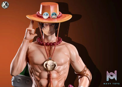 Clone Studio – One Piece Whitebeard Pirates Captain Series 015 Marco 016 Portgas D. Ace