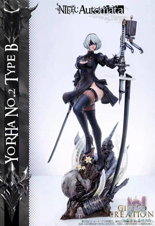 2B & Eve resin statue Gifted Creation Studio anime figure