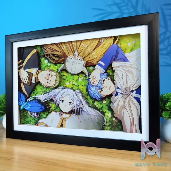 KALA HOME Studio – Frieren: Beyond Journey's End Multiple Characters #01 3D Decorative Painting Frieren: Beyond Journey's End