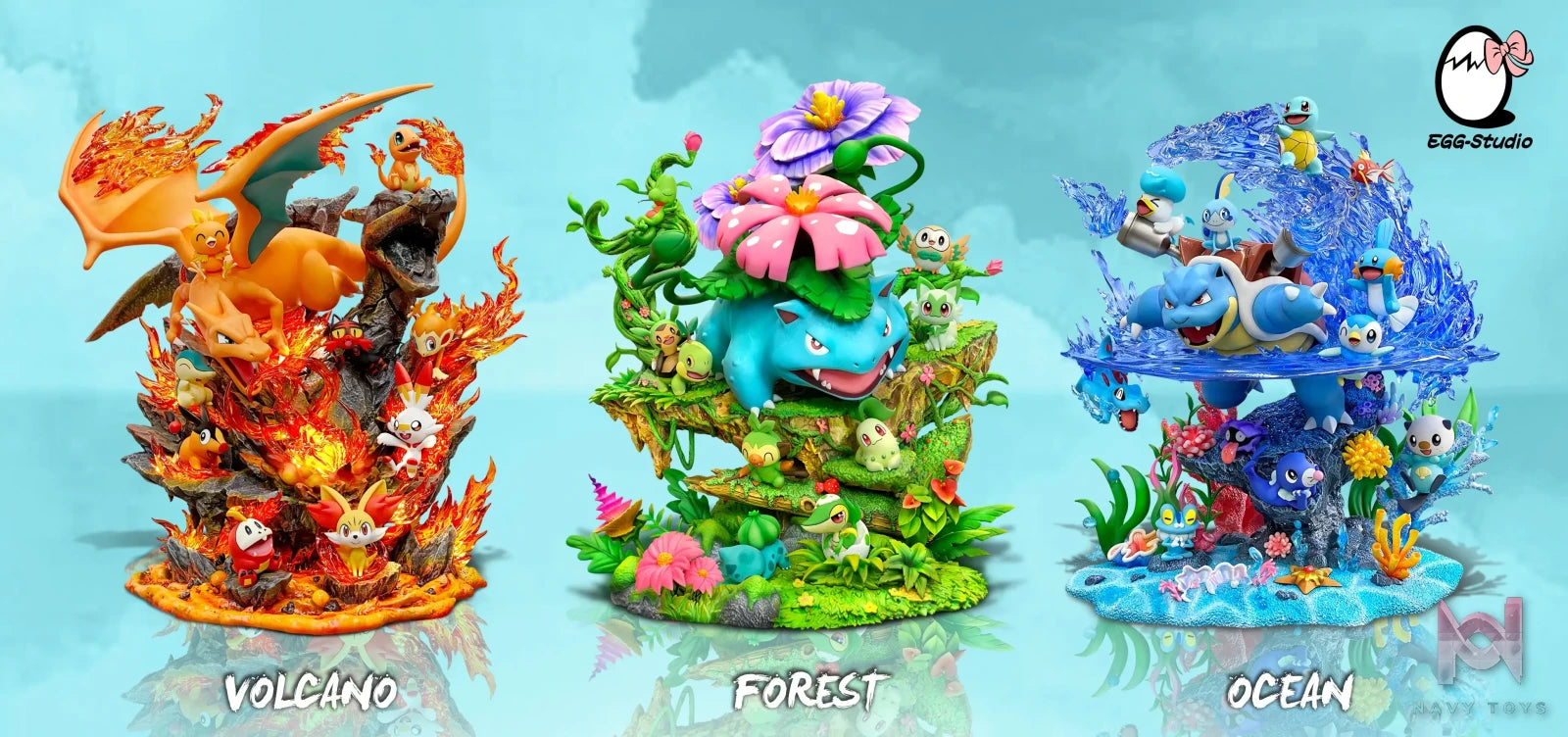 EGG Studio – Pokemon Grass Collection Forest Venusaur