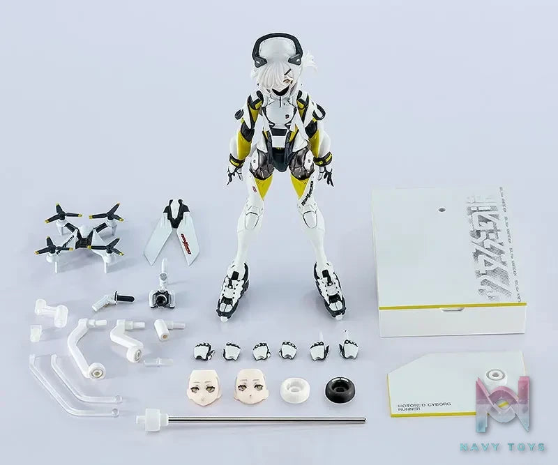 Max Factory – SHOJO-HATSUDOKI MOTORED CYBORG RUNNER SSX_155ar KINETIC ASH (Licensed)