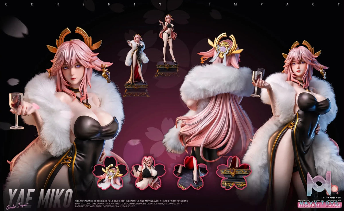 PINK PEACHES STUDIO – Genshin Impact Dress Yae Miko