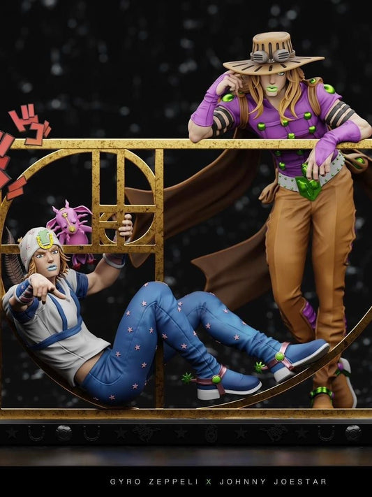 Gyro Zeppeli & Johnny Joestar - Jojo’s Bizarre Adventure - Chikara Studio resin statue Chikara Studio anime figure