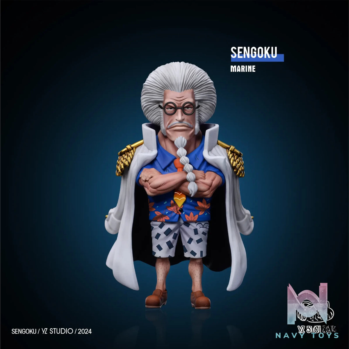 YZ Studio – One Piece Navy series #37 Marine Ranks Sengoku
