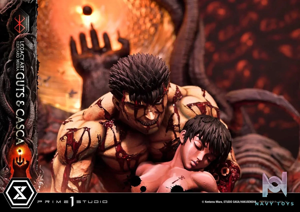 Prime 1 Studio – Legacy Art “Kentaro Miura” Berserk Guts & Casca LABR-03 LABR-03S