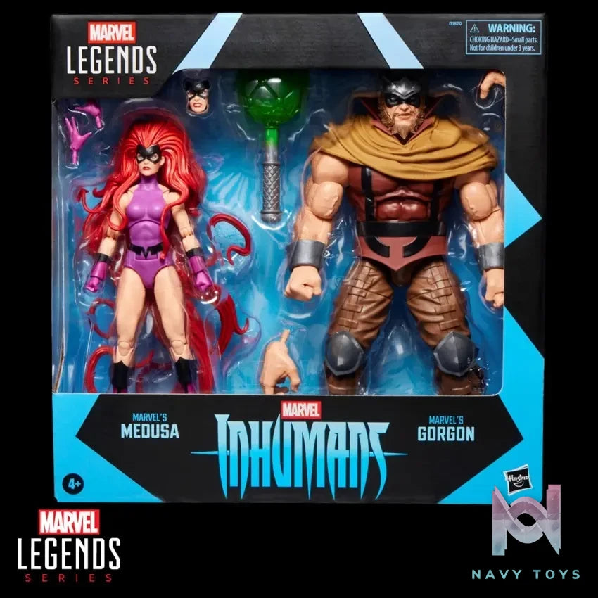 Hasbro Studio – 1/12 Marvel Legends Inhumans Medusa X Gorgon (Licensed)