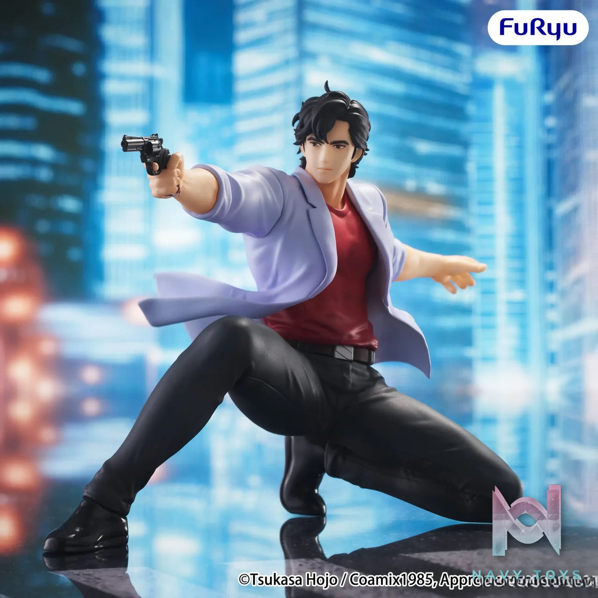 FURYU – City Hunter Noodle Stopper Figure Ryo Saeba (Licensed)