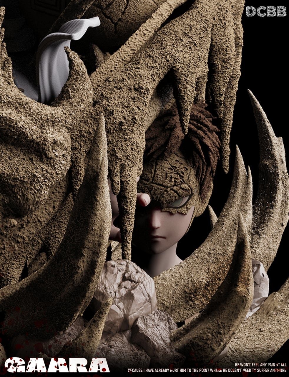 Gaara - Naruto - DCBB Studio resin statue DCBB Studio anime figure