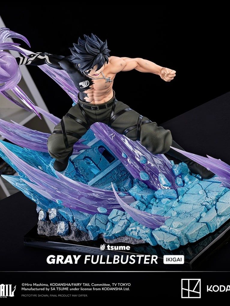 Gray Fullbuster IKIGAI - Fairy Tail - Tsume Art resin statue Tsume Art Studio anime figure