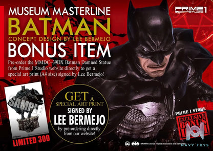 Prime 1 Studio – Museum Masterline Batman (Comics) Batman Damned (Concept Design by Lee Bermejo) MMDC-39 MMDC-39DX MMDC-39DXS (Licensed)