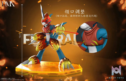 DMX Studio – Digimon Lighdramon & Motomiya Daisuke & V-mon & Fladramon