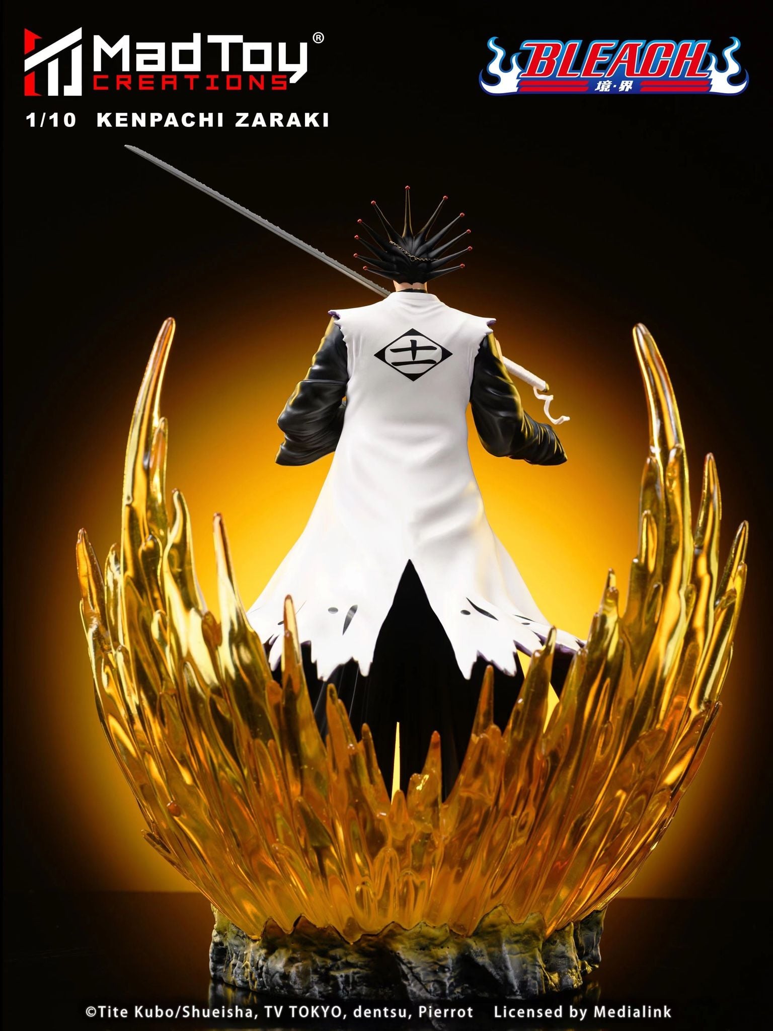 Zaraki Kenpachi - Bleach - MadToy Creation resin statue MadToy Creation Studio anime figure