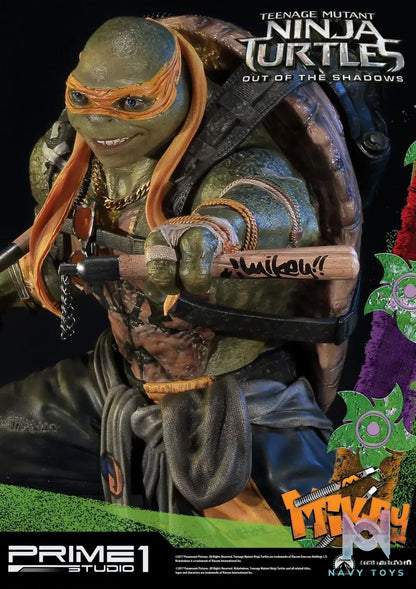 Prime 1 Studio – Premium Masterline Teenage Mutant Ninja Turtles: Out of the Shadows (Film) Michelangelo PMTMNT-06 (Licensed)
