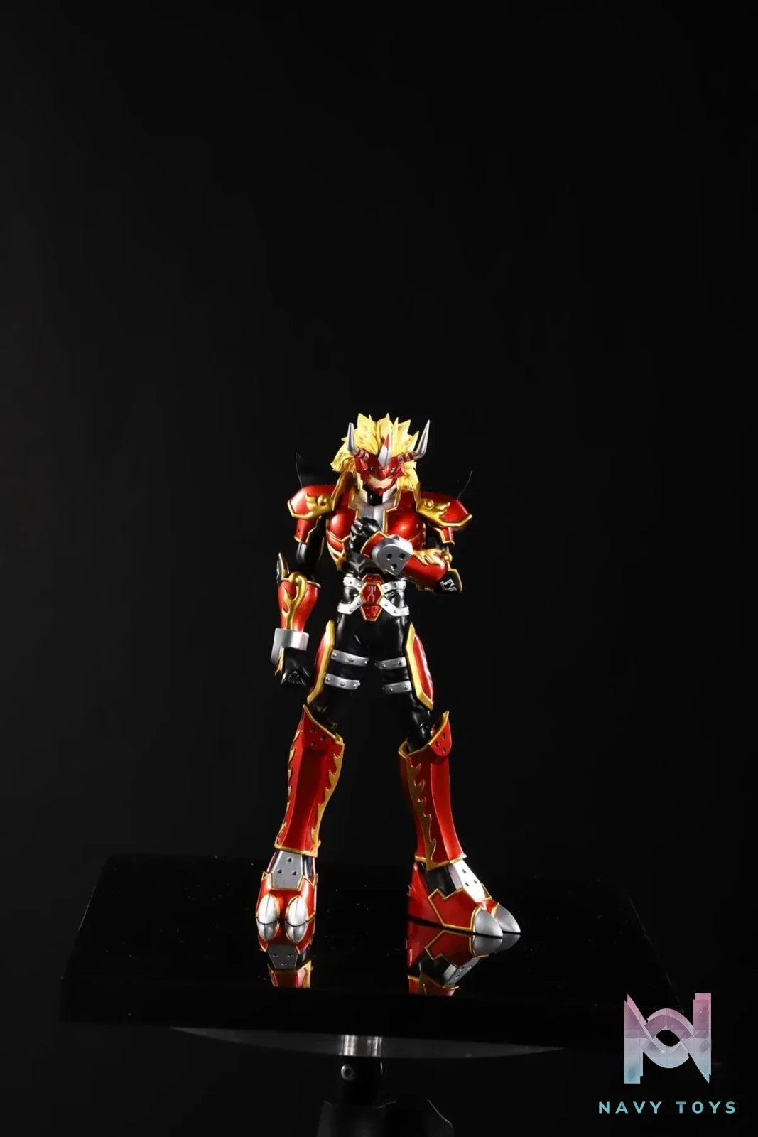 LD Studio - Digimon 4 Agnimon resin statue Navy Toys anime figure