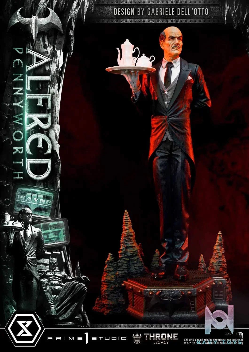 Prime 1 Studio – Throne Legacy Batman (Comics) Alfred Pennyworth TLCDC-02 TLCDC-02S (Licensed)