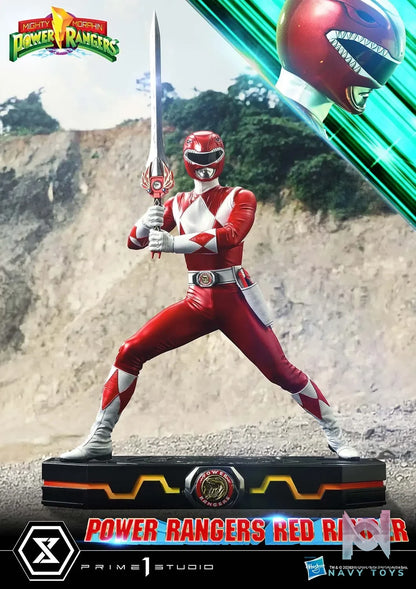 Prime 1 Studio – Premium Masterline Mighty Morphin Power Rangers Power Rangers Red Ranger PMPWR-02 (Licensed)