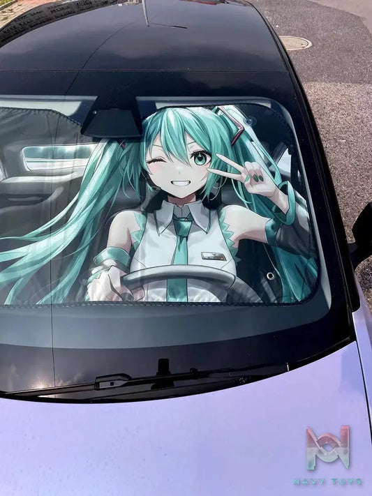 Plover Studio – Project Sekai Car front sunshade Hatsune Miku