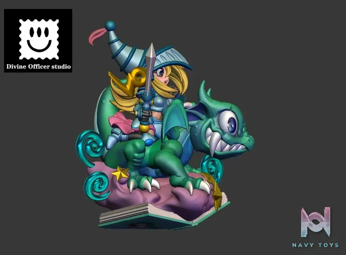 Divine Officer Studio – Yu-Gi-Oh! Cartoon Series 1st Timaeus Black Magician & Black Witch