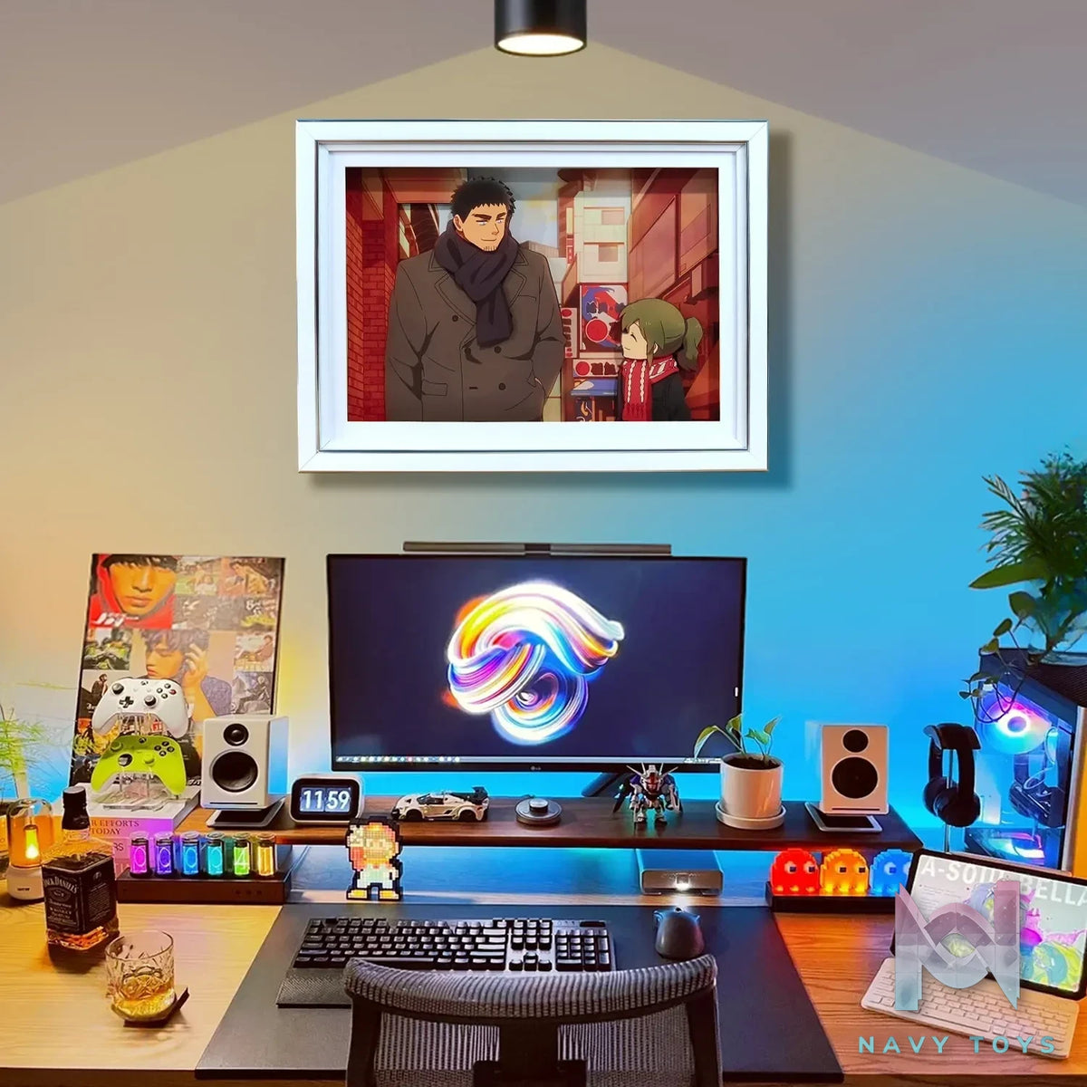KALA HOME Studio – Futaba Igarashi X Harumi Takeda 3D Decorative Painting My Senpai Is Annoying