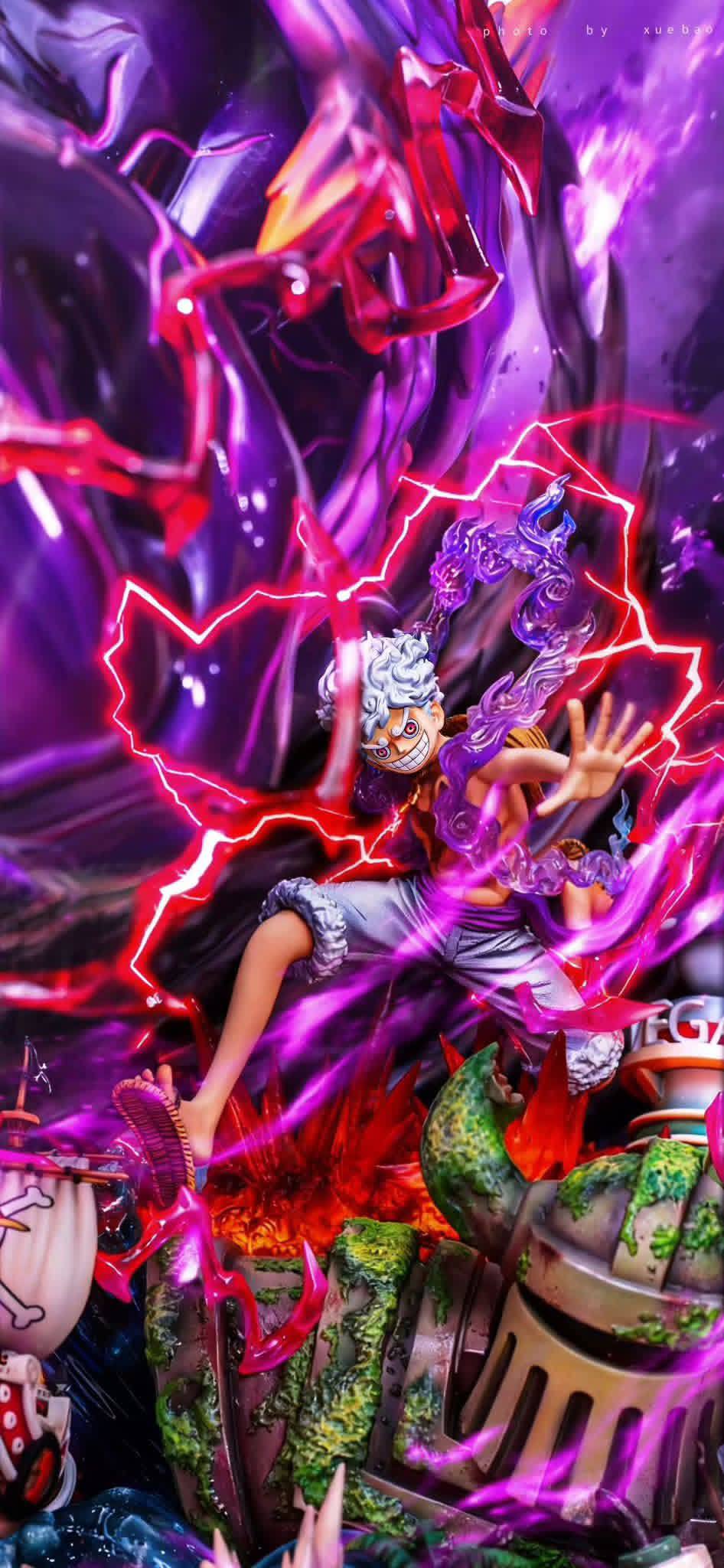 Luffy Nika resin statue Seven studio anime figure