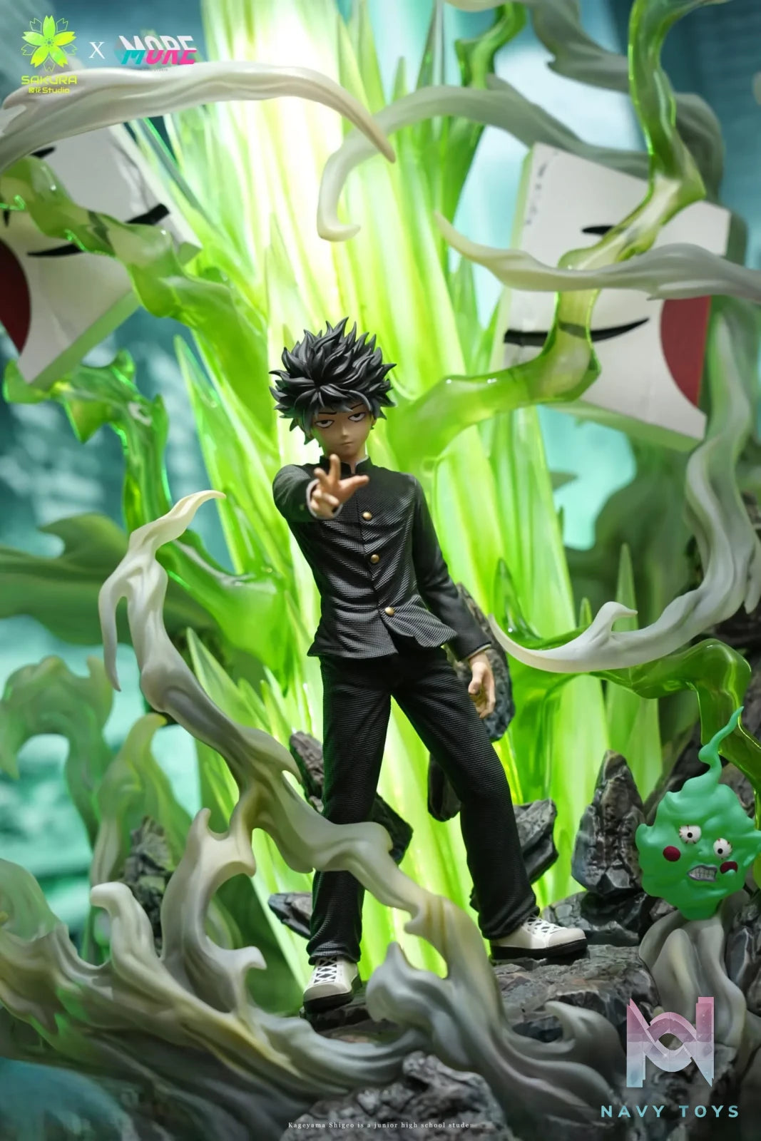 SAKURA Studio X MORE Studio – Shigeo Kageyama Mob Psycho 100