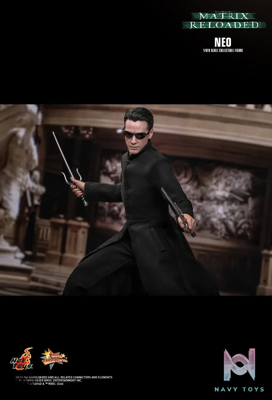 Hottoys – The Matrix Reloaded Neo 1/6th scale Collectible Figure MMS868 (Licensed)