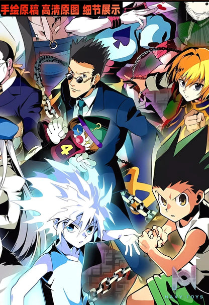 KALA HOME Studio – Hunter x Hunter Multiple Characters #01 3D Decorative Painting Hunter x Hunter