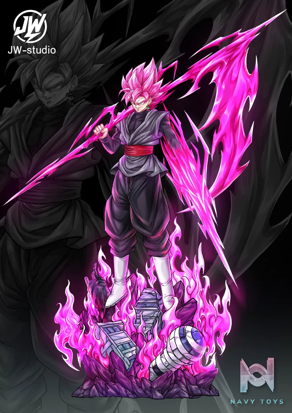 JW Studio – Pink Goku 2.0 Dragon Ball