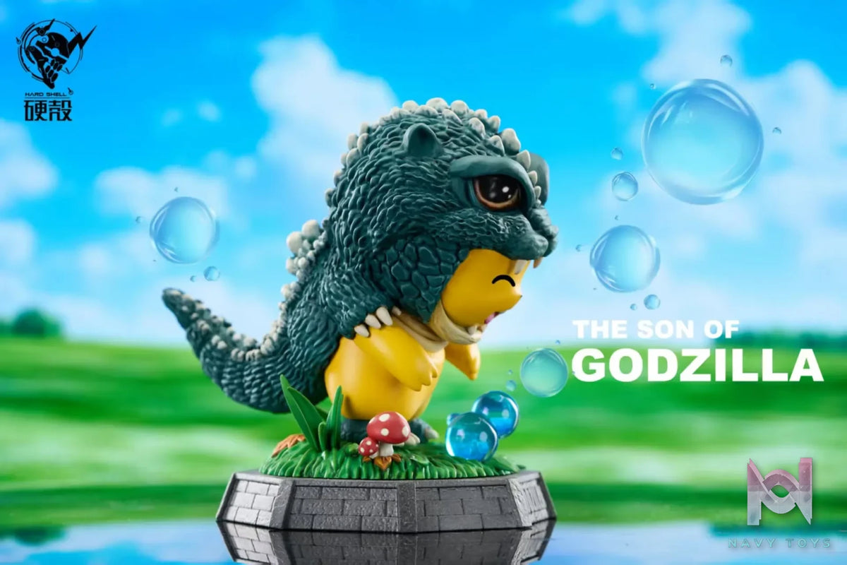 Hard Shell Studio – Pokemon Pikachu cosplay Big Monster Series Mini Godzilla’s Son