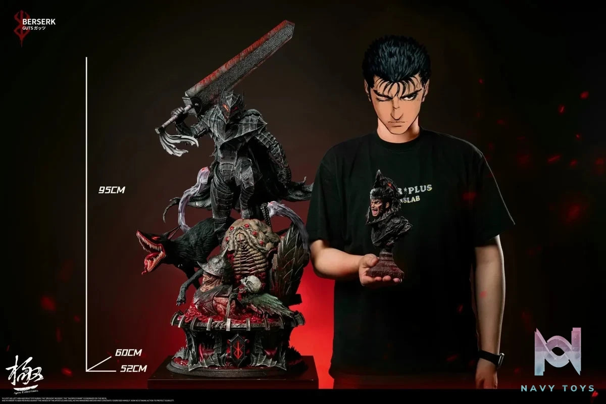 Guts - Berserk - Dream Boat Studio & Apex Studio resin statue Navy Toys anime figure