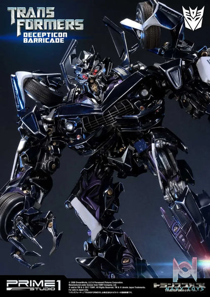 Prime 1 Studio – Museum Masterline Transformers (Film) Decepticon Barricade MMTFM-15 (Licensed)