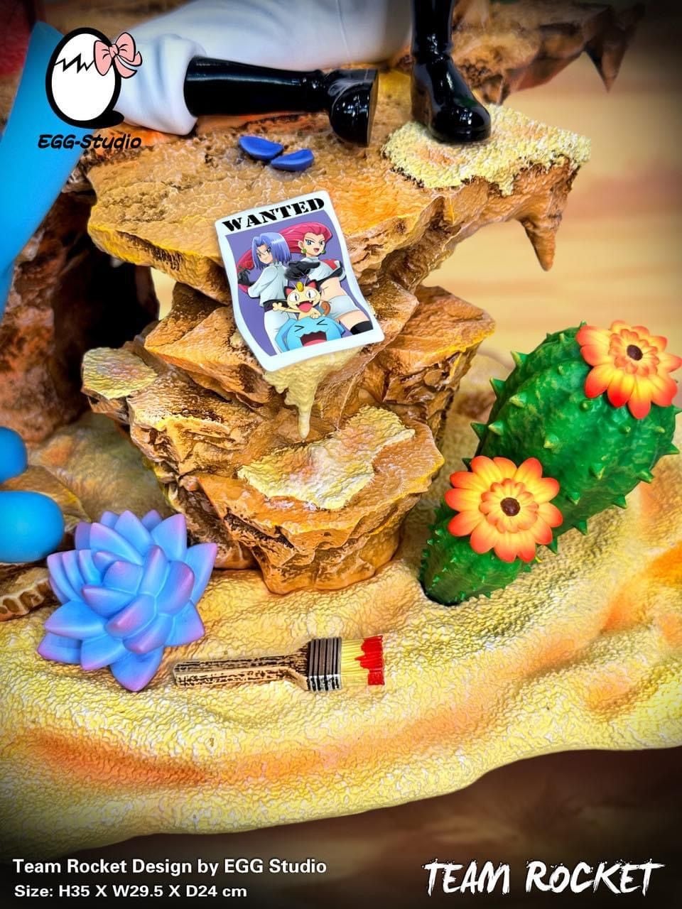 Team Rocket - Pokemon - EGG Studio resin statue egg studio anime figure