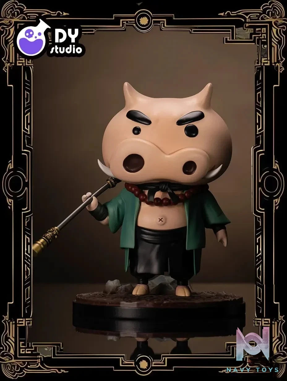 DY Studio - Crayon Shin - chan Black Goku Nohara Shinnosuke Bajie Buriburizaemon resin statue Navy Toys anime figure