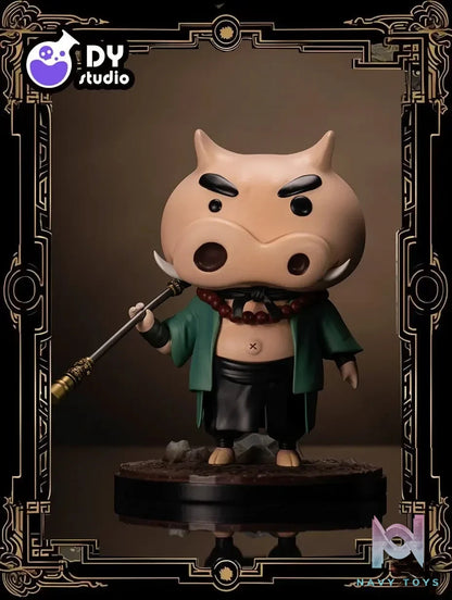 DY Studio - Crayon Shin - chan Black Goku Nohara Shinnosuke Bajie Buriburizaemon resin statue Navy Toys anime figure