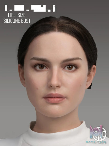 C.R.C Atelier Studio – Natalie Portman Lifesize Silicone Bust Superstar