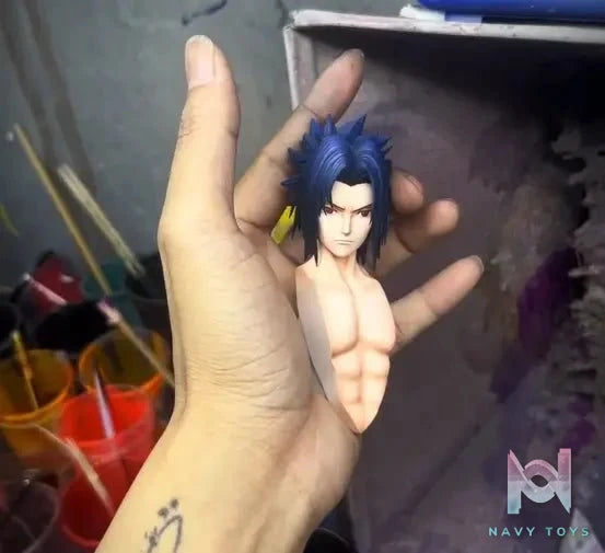 LNK Studio - Naruto Uchiha Sasuke resin statue Navy Toys anime figure
