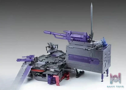 X-Transbots Studio – MX-12T Gravestone Motormaster Youth Version x MX-12B Trailer for MX-12A Gravestone Motormaster w/MX-12C Accessory Pack Transformers