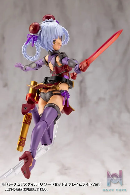 Kotobukiya – M.S.G Modeling Support Goods Virtuous Style09 X Style10 Sword Set A X B Flamerite Ver. (Licensed)