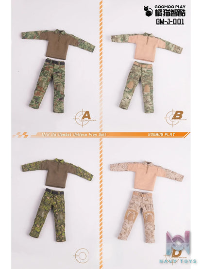 GOOMOO PLAY – 1/12 G3 Combat Uniform GM-J-001 A/B/C/D (Licensed)