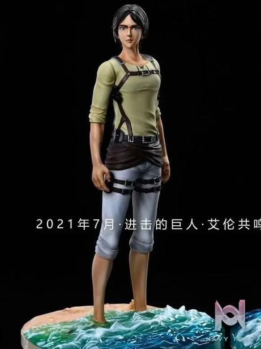 Eren Yeager Viewing The Sea - Attack On Titan - Typical Scene Studio resin statue Typical Scene Studio anime figure
