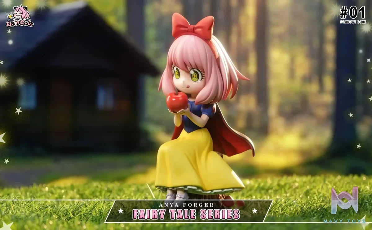 GuluGulu Studio - Fairy Tale Series 1 Snow White Princess Anya Forger resin statue Navy Toys anime figure
