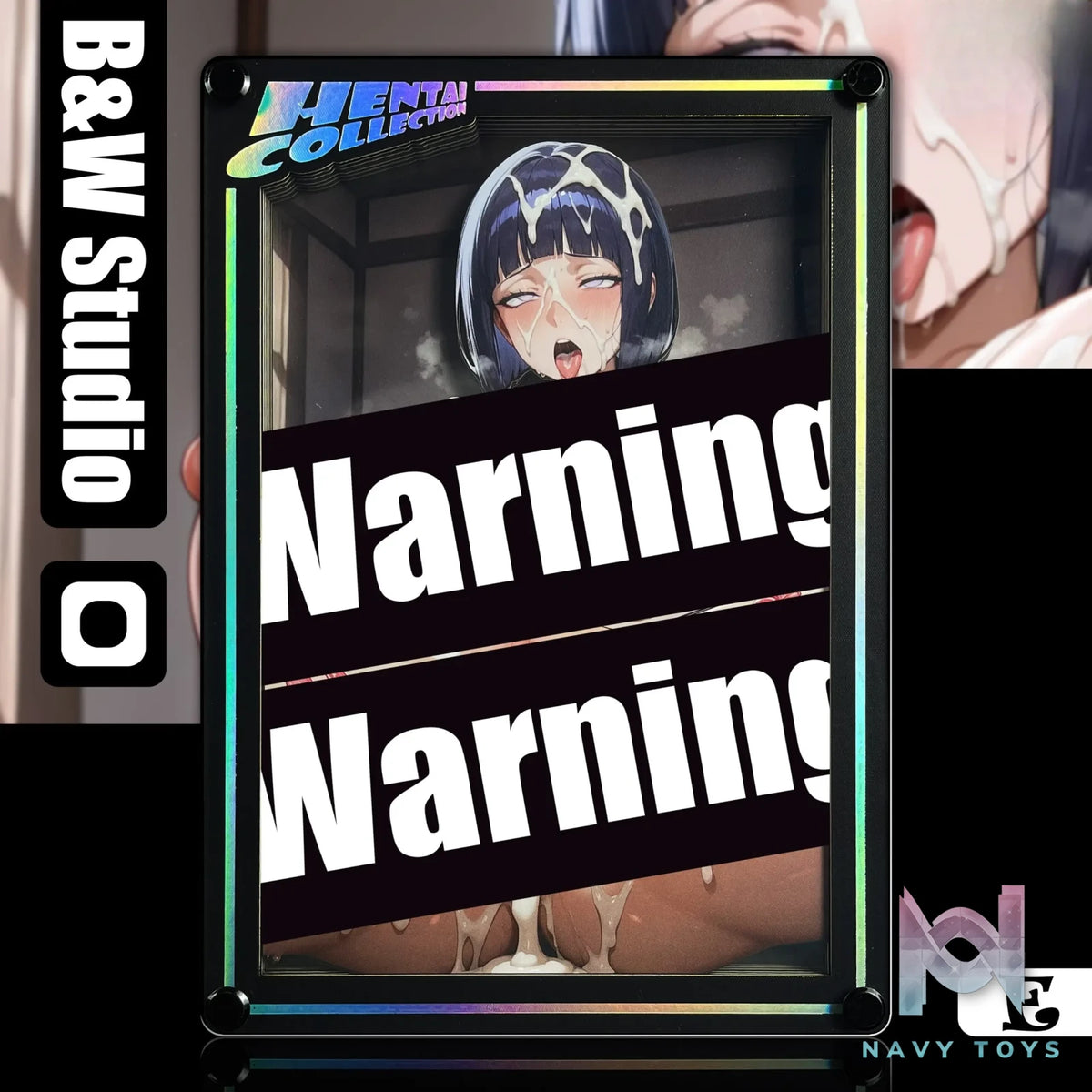 B&W Studio – Hinata Hyuga AI Creator Series Desktop Decor Card #29 Naruto