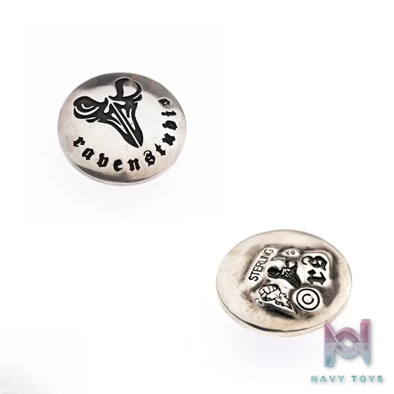 Raven Studio (silver jewelry) – Original Brand Exclusive Logo Decorative Buckle Original